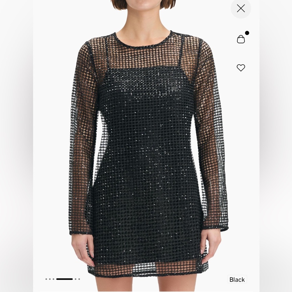 Favorite Daughter
The Sweet Life Sequin Mesh Minidress